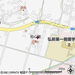 青森県弘前市熊嶋亀田184周辺の地図