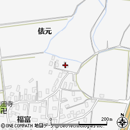 青森県弘前市福村俵元5周辺の地図
