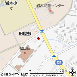 青森県弘前市一町田浅井444-3周辺の地図