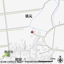 青森県弘前市福村俵元4周辺の地図