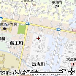 青森県弘前市長坂町37周辺の地図