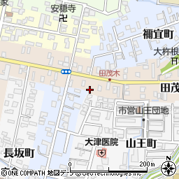 青森県弘前市亀甲町3周辺の地図