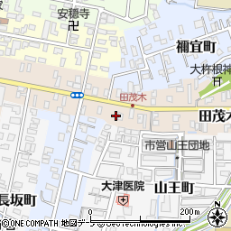 青森県弘前市亀甲町1周辺の地図