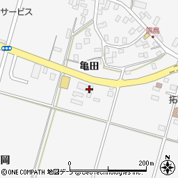 株式会社みちのくクボタ　岩木店周辺の地図