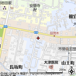 青森県弘前市亀甲町17周辺の地図
