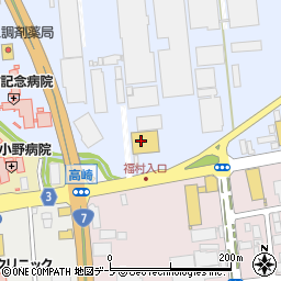 イエローハット弘前店周辺の地図