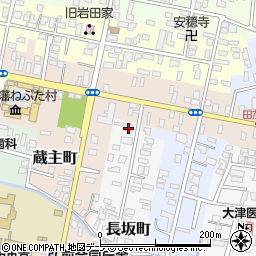 青森県弘前市長坂町38周辺の地図