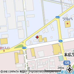 東北大日運輸株式会社　弘前営業所周辺の地図