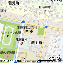 青森県弘前市亀甲町61-4周辺の地図