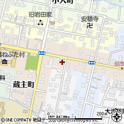 青森県弘前市亀甲町46周辺の地図