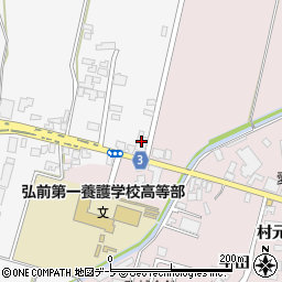 岩木熊嶋倉庫周辺の地図