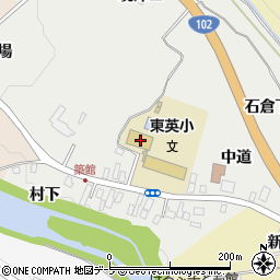 青森県黒石市上山形村岸4-1周辺の地図