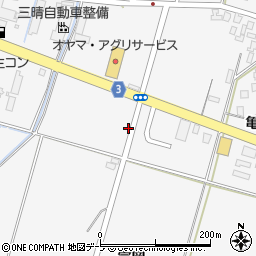 青森県弘前市熊嶋亀田29周辺の地図