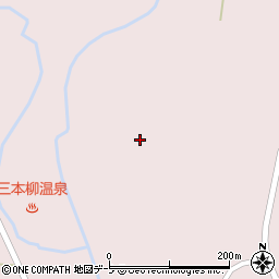 青森県弘前市百沢大平野周辺の地図