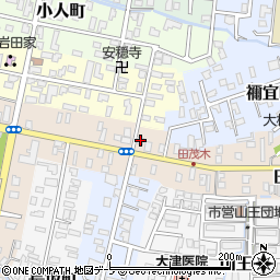 青森県弘前市亀甲町16周辺の地図