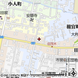 青森県弘前市亀甲町13周辺の地図