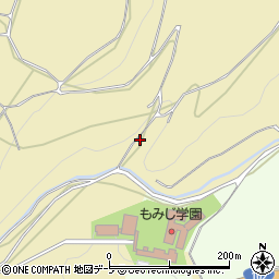 青森県黒石市温湯金山平周辺の地図