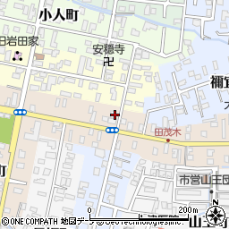青森県弘前市亀甲町20周辺の地図