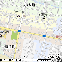 青森県弘前市亀甲町45周辺の地図