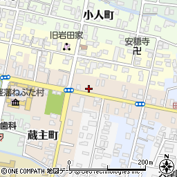 青森県弘前市亀甲町50周辺の地図