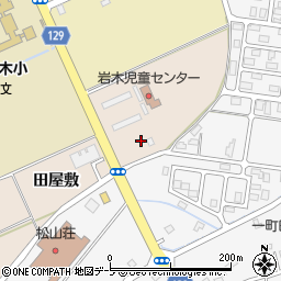 青森県弘前市五代田屋敷周辺の地図