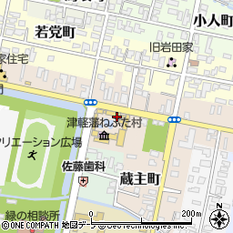 青森県弘前市亀甲町周辺の地図