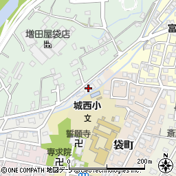 青森県弘前市平岡町122周辺の地図