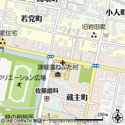 青森県弘前市亀甲町61周辺の地図