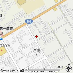 青森県十和田市東十四番町1-22周辺の地図