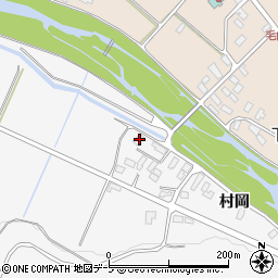 青森県黒石市袋村岡62周辺の地図