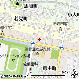 青森県弘前市亀甲町65周辺の地図
