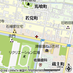 青森県弘前市亀甲町70周辺の地図