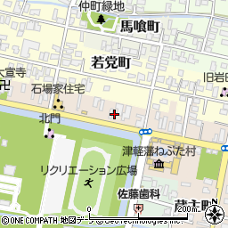 青森県弘前市亀甲町74周辺の地図