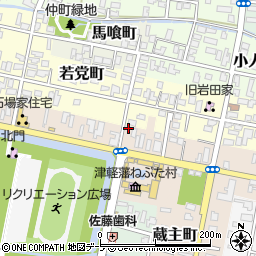 青森県弘前市亀甲町68周辺の地図