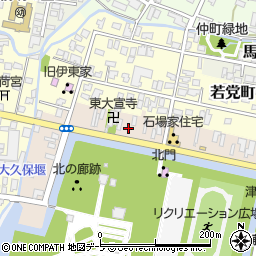 青森県弘前市亀甲町97周辺の地図