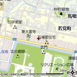 青森県弘前市亀甲町93周辺の地図