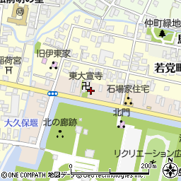 青森県弘前市亀甲町99周辺の地図
