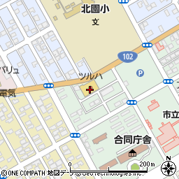 調剤薬局ツルハドラッグ十和田店周辺の地図