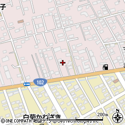青森県十和田市西二十一番町38周辺の地図