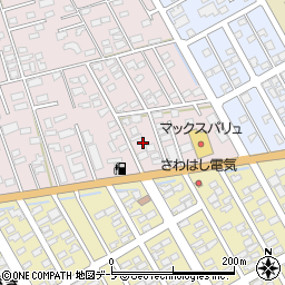 青森県十和田市西二十一番町19周辺の地図