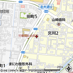 くるまやラーメン堅田バイパス店周辺の地図