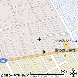 青森県十和田市西二十一番町24周辺の地図