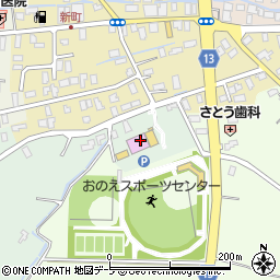 平川市役所　平川市運動施設・おのえスポーツセンター周辺の地図