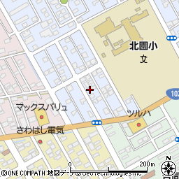 青森県十和田市西十一番町54-25周辺の地図