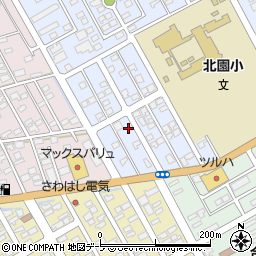 青森県十和田市西十一番町56-3周辺の地図