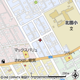 青森県十和田市西十一番町56-27周辺の地図