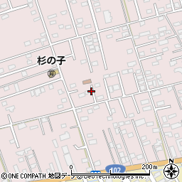 青森県十和田市西二十一番町44周辺の地図