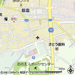 青森県平川市高木原富216周辺の地図