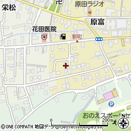 青森県平川市高木原富142周辺の地図