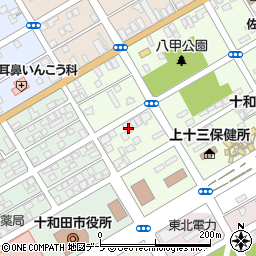 奥入瀬・八甲タクシー周辺の地図